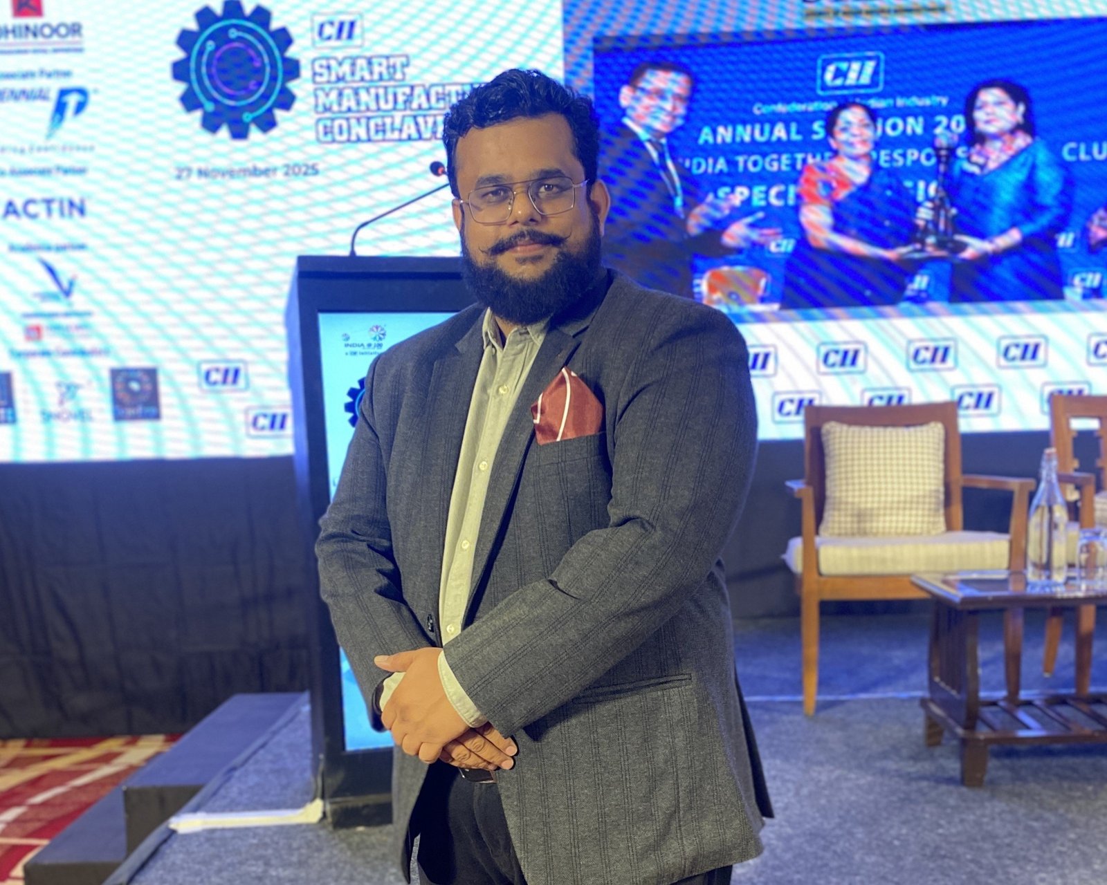 Attending CII Smart Manufacturing Conference